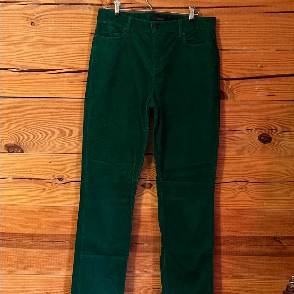 Talbots Green Skinny Pants